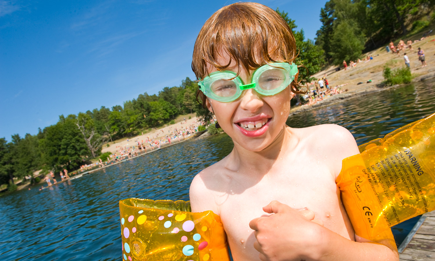 Flatenbadet i södra Stockholm